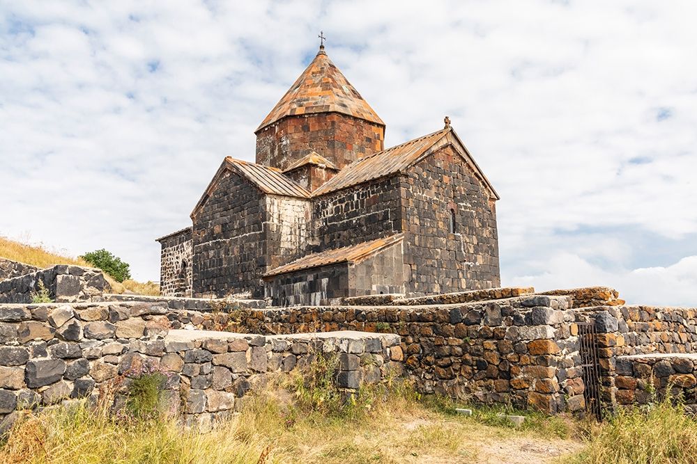 Armenia-Sevan The church of Surp Arakelots at the Sevanavank Monastery complex on Lake Sevan